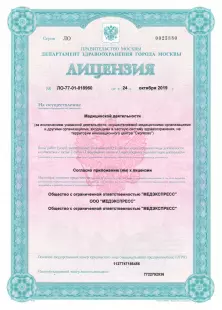 Лицензия МЭ-1